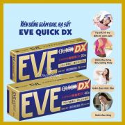 Thuốc giảm đau hạ sốt Eve Quick DX 20 viên, 40 viên