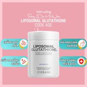 Viên uống trắng da Liposomal Glutathione 60 viên của Mỹ