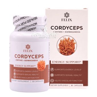 Đông trùng hạ thảo Felix Cordyceps 30 viên của Mỹ