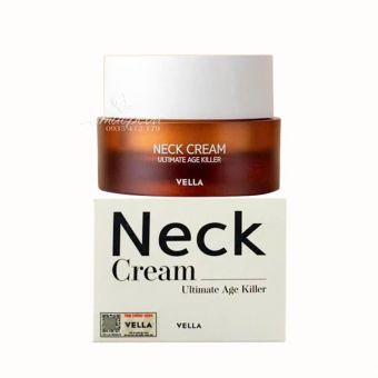 Kem dưỡng da cổ Neck Cream Vella của Hàn Quốc hũ 50ml chính hãng