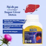 Bổ gan Super Liver Detox 100 viên Vitatree của Úc giá tốt