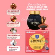 Cao trà hồng sâm 6 năm tuổi Hàn Quốc Red Ginseng Liquid Gold