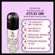 Xịt chống xuất tinh sớm Stud 100 chính hãng Anh Quốc
