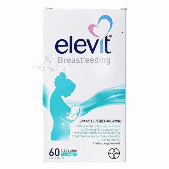 Elevit Breastfeeding Bayer cho phụ nữ sau sinh 60 viên của Úc