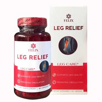Viên uống suy giãn tĩnh mạch Felix Leg Relief của Mỹ hộp 60 viên