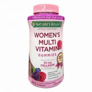  Kẹo dẻo vitamin Nature’s Bounty Women’s  Multivitamin 240 viên
