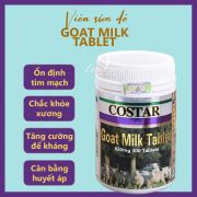 Viên sữa dê cô đặc Costar Goat Milk Tablet 620mg hộp 300 viên