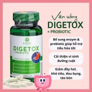 Viên uống hỗ trợ tiêu hóa Felix Digetox Probiotic của Mỹ