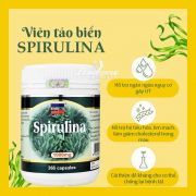 Viên uống tảo biển Spirulina Costar 1000mg 365 viên của Úc