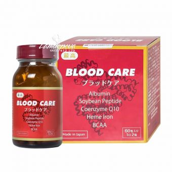 Viên uống bổ máu Blood Care Jpanwell Nhật Bản 60 viên