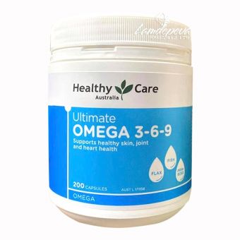 Viên uống Omega 3 6 9 Healthy Care 200 viên của Úc
