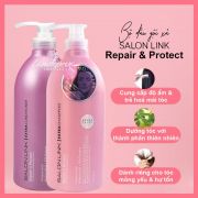 Bộ dầu gội xả Salon Link Repair & Protect của Nhật Bản 1000ml