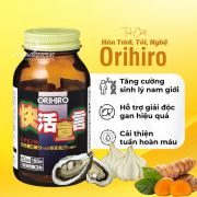 Tinh chất hàu tươi tỏi nghệ Orihiro 180 viên Nhật mẫu mới