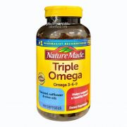 Triple Omega 3 6 9 Của Mỹ Nature Made - Hộp 180 Viên