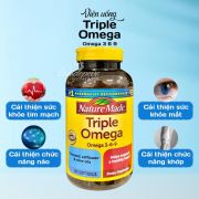 Triple Omega 3 6 9 Của Mỹ Nature Made - Hộp 180 Viên