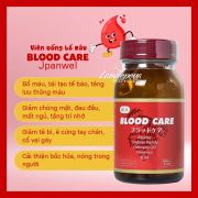 Viên uống bổ máu Blood Care Jpanwell Nhật Bản 60 viên