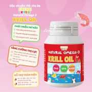 Dầu nhuyễn thể Natural Omega 3 Krill Oil Eikenbi Kids