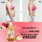 Giấm táo hữu cơ Kirkland Organic Apple Cider Vinegar 946ml