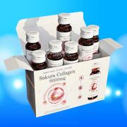 Nước uống Sakura Collagen 5000mg của Nhật Bản 10 chai