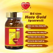 Viên uống bổ tim Hato Gold Jpanwell hộp 60 viên của Nhật Bản