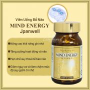 Viên uống Mind Energy Jpanwell 60 viên hỗ trợ não và trí nhớ