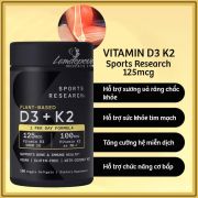 Viên uống Sports Research D3 + K2 160 viên thuần chay