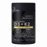 Viên uống Sports Research D3 + K2 160 viên thuần chay
