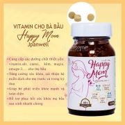 Vitamin tổng hợp Happy Mom Jpanwell cho bà bầu 60 viên
