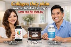 Collagen thủy phân loại nào tốt nhất hiện nay? Đừng mua khi chưa đọc