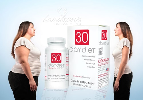 Thuốc giảm cân an toàn, hiệu quả 30 Day Diet 60 viên của Mỹ