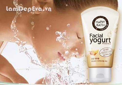 Sữa Rửa Mặt Happy Bath Natural Facial Yogurt Của Hàn Quốc